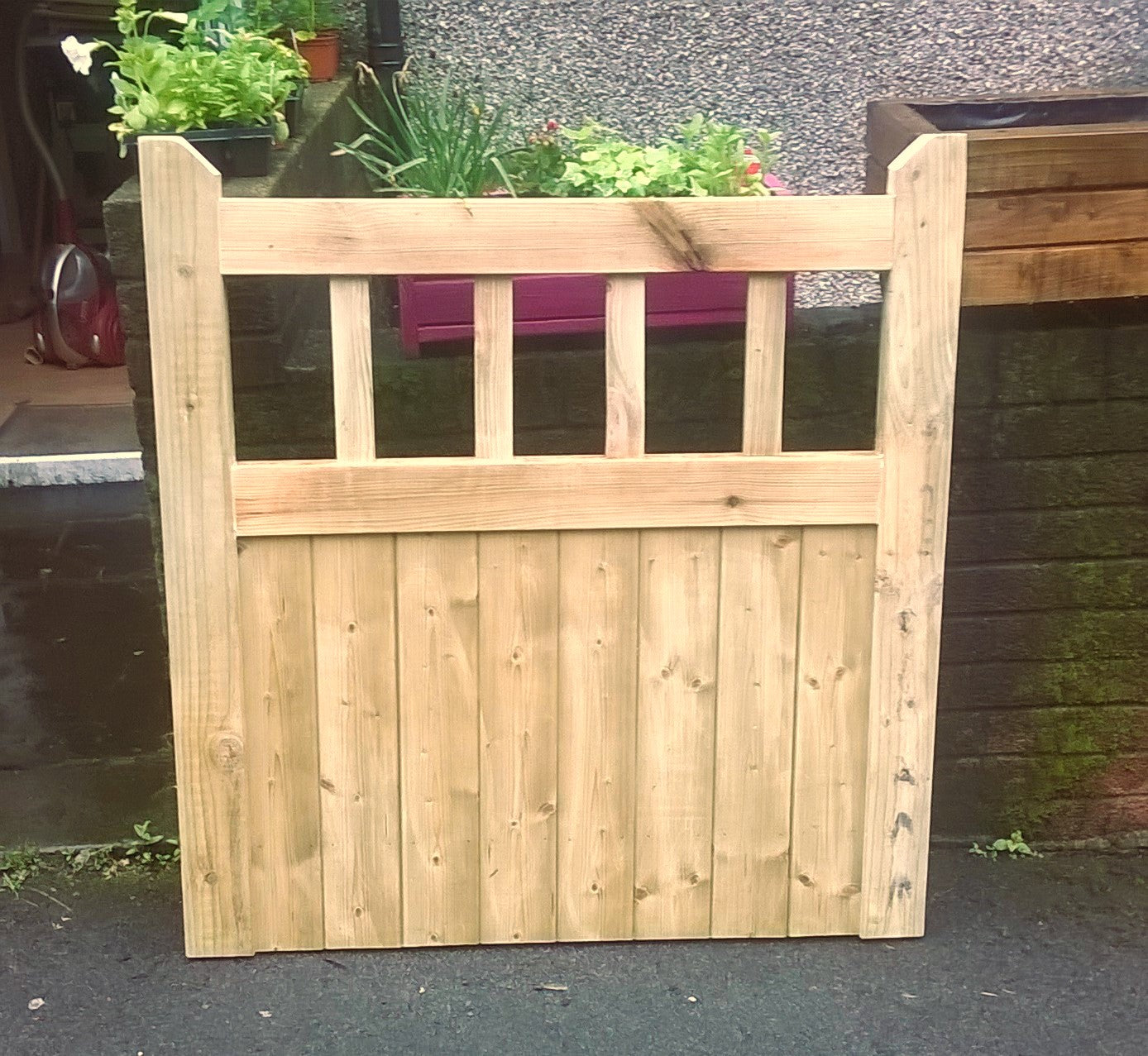 Classic garden gate